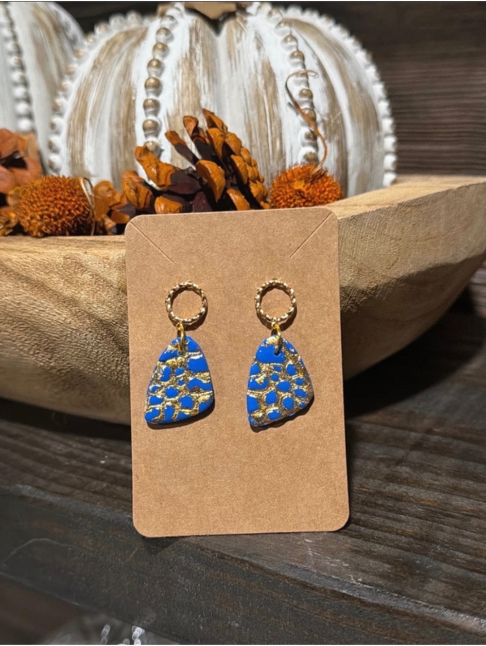 Florida gator Inspired earrings